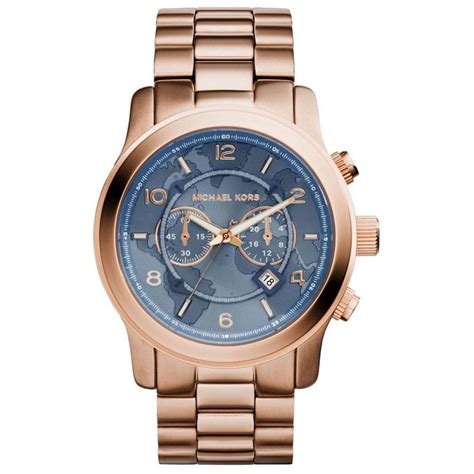 michael kors rose gold watch mesh band|rose gold mk watch men.